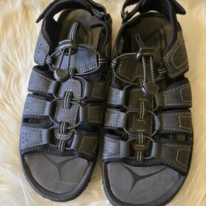 Men's Ozark Trail Black Sandals Size 11